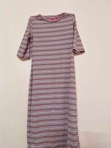 Striped Midi Dress