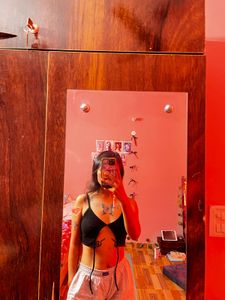 H&amp;M Black Cut Out Crop Top