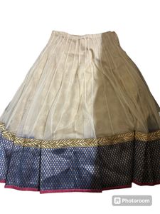 Beige Lehenga Choli