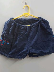 blue shorts for women