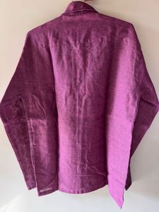 Maroon Patterned kurta
