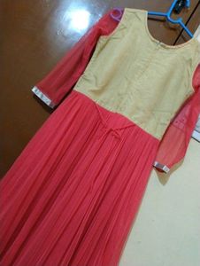 Beautiful Pink Anarkali Dress