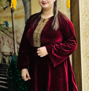 Velvet Flare Dress