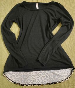 🖤 Leopard Trim &amp; Patches Tunic 🖤