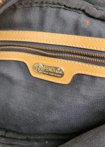 Authenic Fendi Striped Crossbody Bag