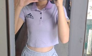 Adidas Cropped Polo