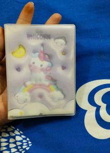 Unicorn &amp; Rainbow Card Holder