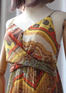 Korean Pleated Summer Dress