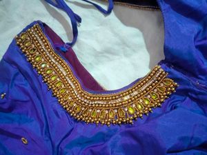 Maggam Work Blouse For Jeevitha