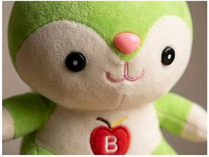 Cute Green Squirrel Plush Toy (cash pay prefered)