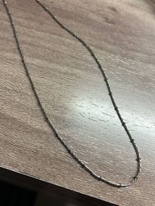 silver chain necklace