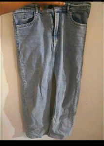 Denim Jeans Wide Leg Jean