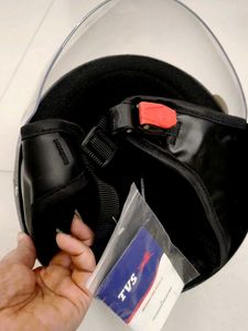 TVS Apache RTR 180 Helmet with Visor - Black