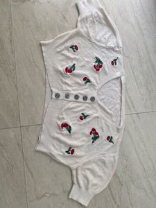 cute white pinteresty crop top