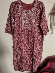 Bandhani Print Kurta
