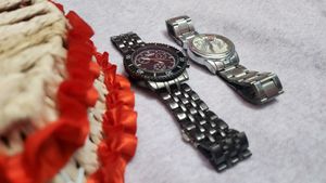Men &amp; Women Couple Watches In Combo