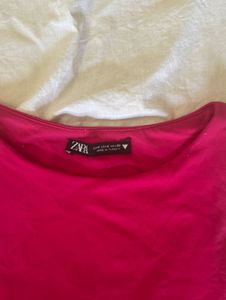 ZARA Fuschia Pink Bodysuit