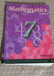 RS Aggarwal maths for class 7