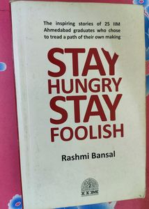 Stay Hungry Stay Foolish