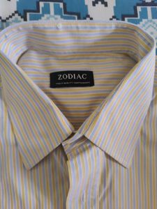 2 Branded Men Shirts 42 Inch, John Players, Zodiac