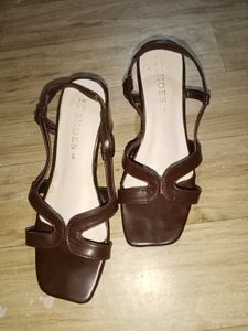 Brown Strappy Sandals