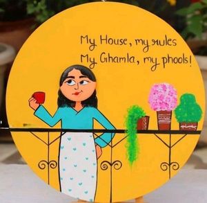 Women With Chai Painting