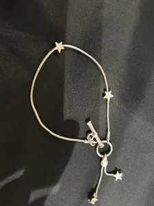 Cute Artificial Silver Braclete