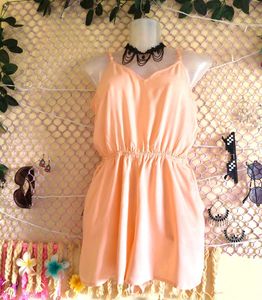 Size S/M H&M Peach Jumpsuit 🎁Buy 2 Get 1 Free 🎁