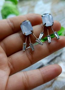 Two Amazing Earrings+ring+Head Crown