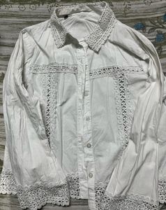 White Lace Two-Piece Set