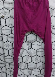 Golden Suit With Magenta Bottom