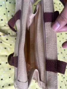 Tanishq Jute Bag For Jewellery