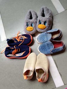 Kids' Footwear Bundle(Pack Of 4)