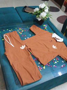 Adidas Brown Polo Cordset