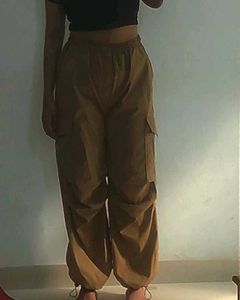 Brown Cargo Pant