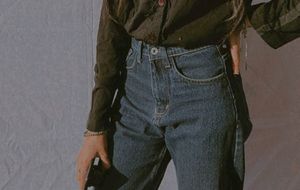 High - Waist Wide - Leg Jeans