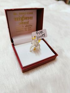 Pure Silver Turtle Ring