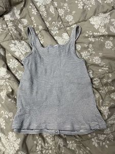 Black And White Tank Top