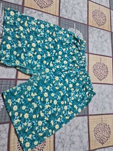 Floral Print Lounge Shorts
