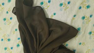 A Coffee Brown Hijab Or Duppatta