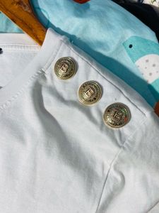 Balmain White Tee