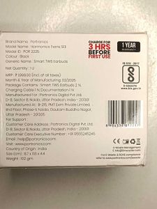 Portronics Brand New Earbuds