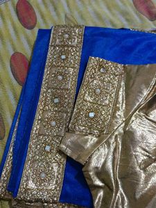 Royal Blue Saree