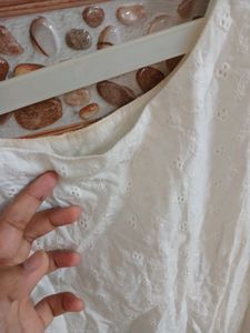 shiffi work White Kurta