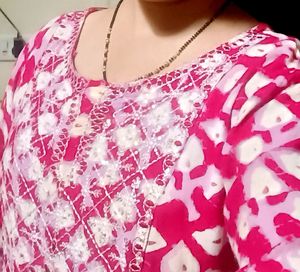 Beautiful Red kurti❤️
