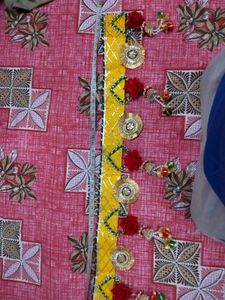 Rajasthani Gota Patti Door Hanging Toran/ Bandhanw