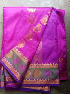 Elegant Pink Saree