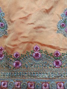 Embroidered Partywear Saree 🥻