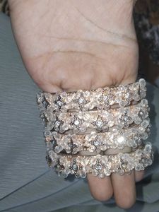 Sparkling Bangle Set