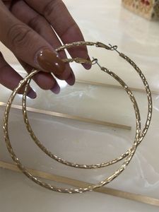 Gold Hoop Earrings